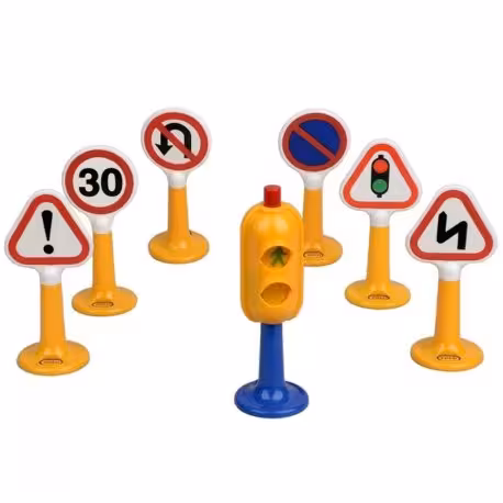 اسباب بازی آموزشی علائم رانندگی تولو Tolo