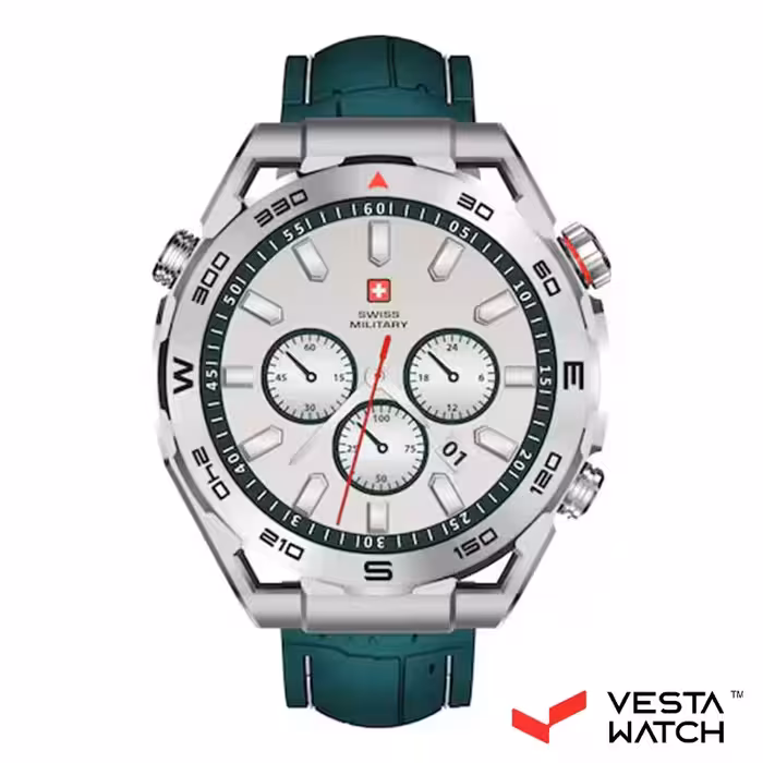 ساعت مچی هوشمند سوئیس میلیتاری SWISS MILITARY مدل DOM3-SLF-GRNSIST