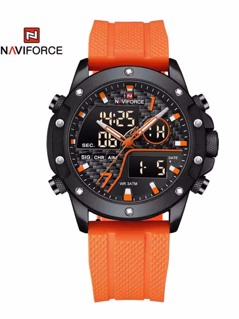 ساعت مچی دوزمانه مردانه نیوی فورس Naviforce NF 9221 B/O/O