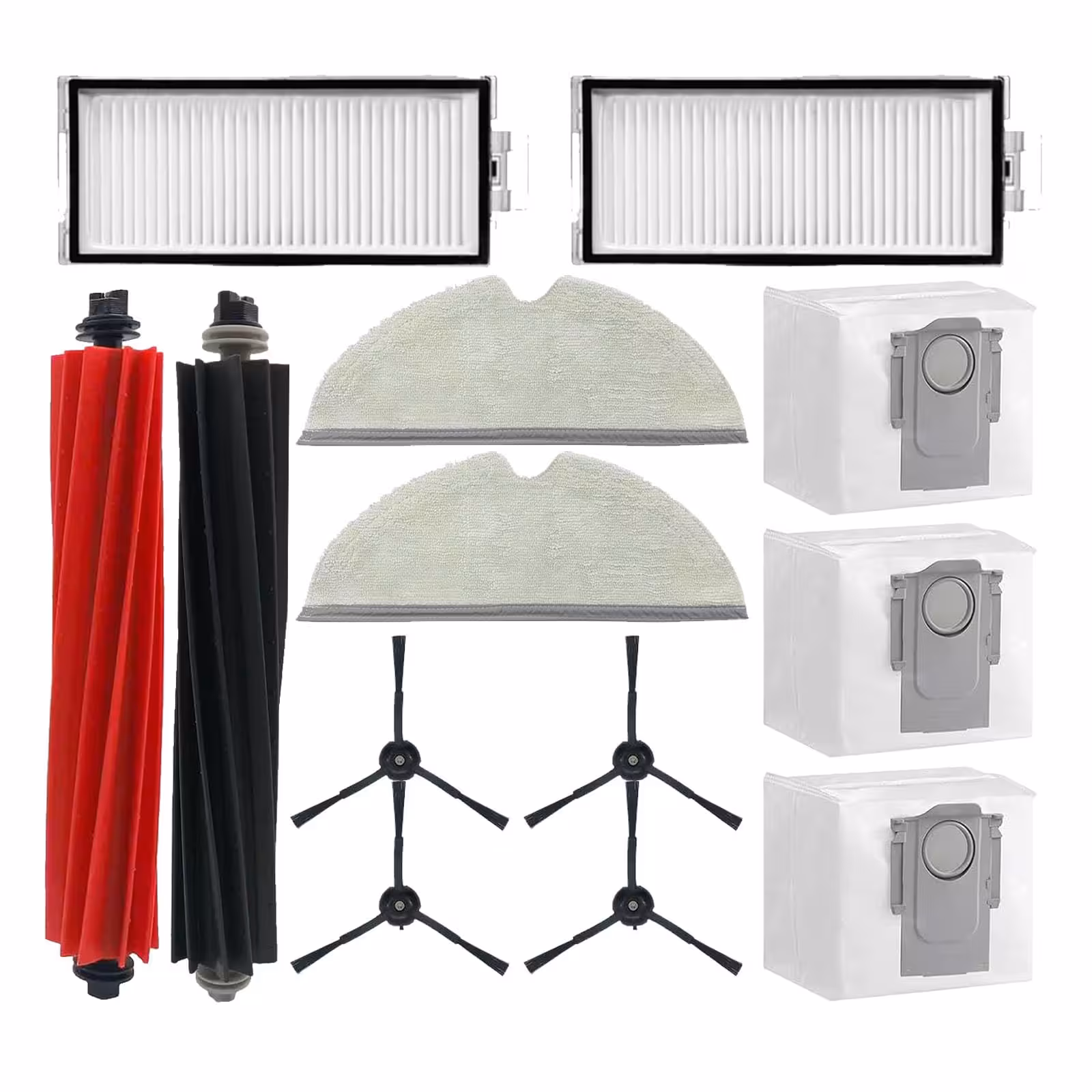 پک اکسسوری جارو رباتیک مناسب روبوراک مدل Roborock Q8 Max Q8 Max (Q8 Plus) Q5 Pro Q5 Pro plus ( ارسال 10 الی 15 روز کاری )