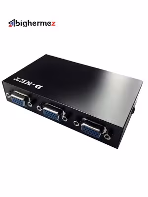 سوئیچ دستی 2 پورت VGA پی نت مدل 2X1