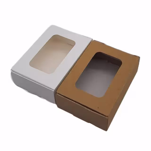 جعبه شیرینی 25 در 15 در ارتفاع 7 سانت سفید