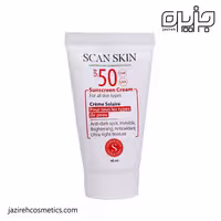 ضد آفتاب بیرنگ ضدلک SPF50 اسکن اسکین