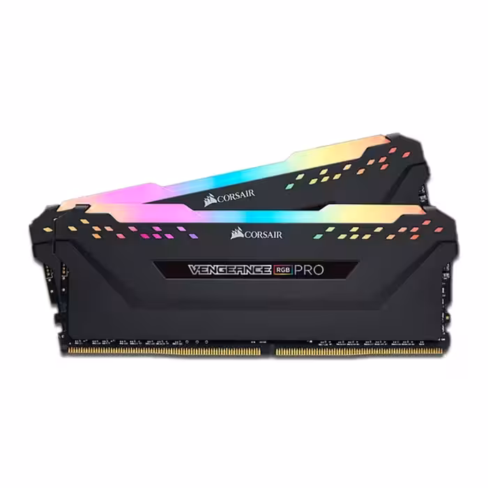رم DDR4 دسکتاپ 32 گیگابایت 3600MHz CL18 کورسیر مدل VENGEANCE RGB RS دو کاناله