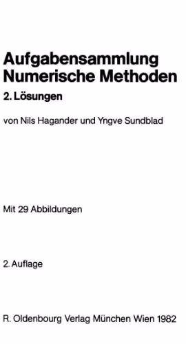 خرید و دانلود نسخه کامل کتاب Aufgabensammlung Numerische Methoden. Loesungen