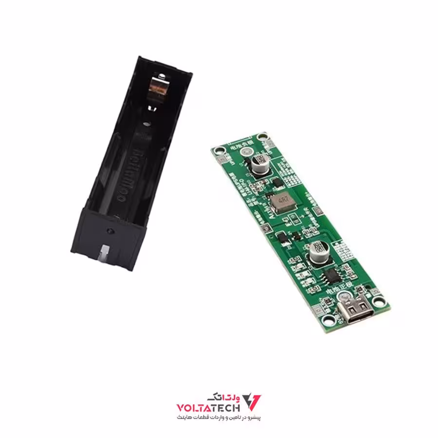 ماژول UPS و شارژر باتری لیتیومی 1 سل با خروجی 12V/2A