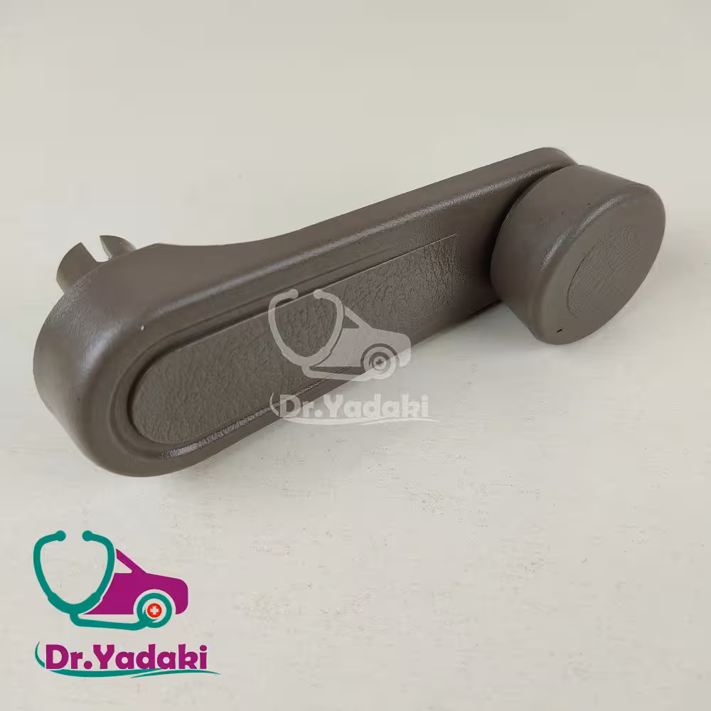 دستگیره شیشه بالابر پژو 405 رنگ بژ شرکتی ایساکو اصل 0630701299