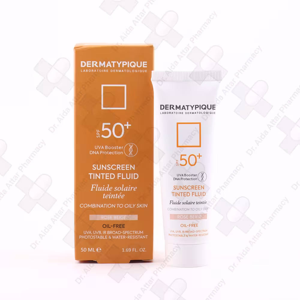 ضد آفتاب فاقد چربی رز بژ SPF50 درماتیپیک 50 میلی لیتر