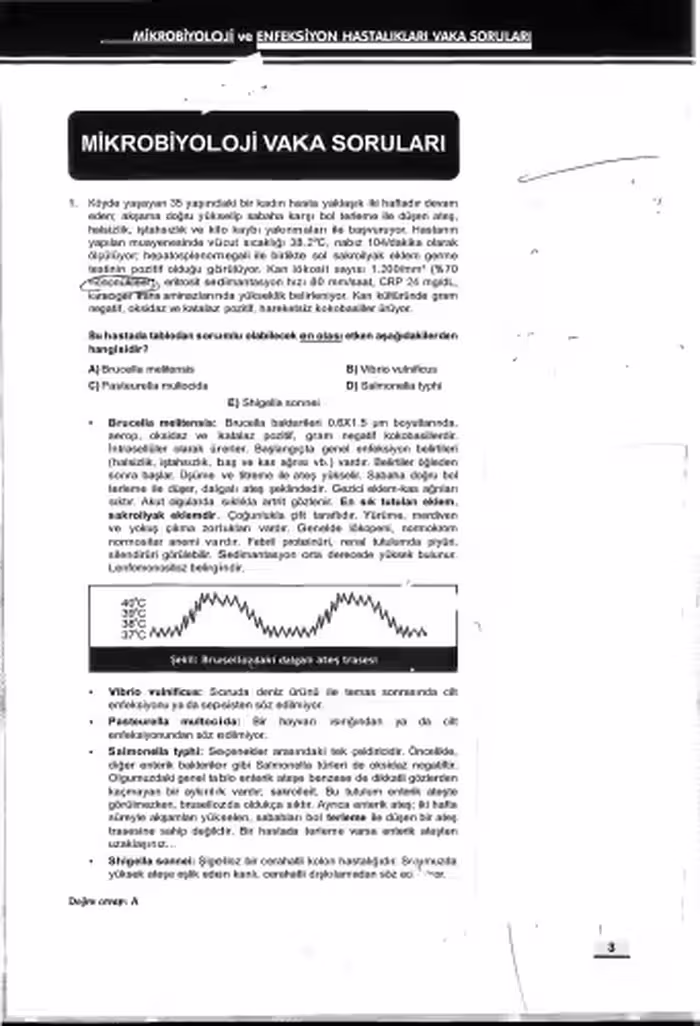 خرید و دانلود نسخه کامل کتاب Mikrobiyoloji Vaka Kampı Soruları