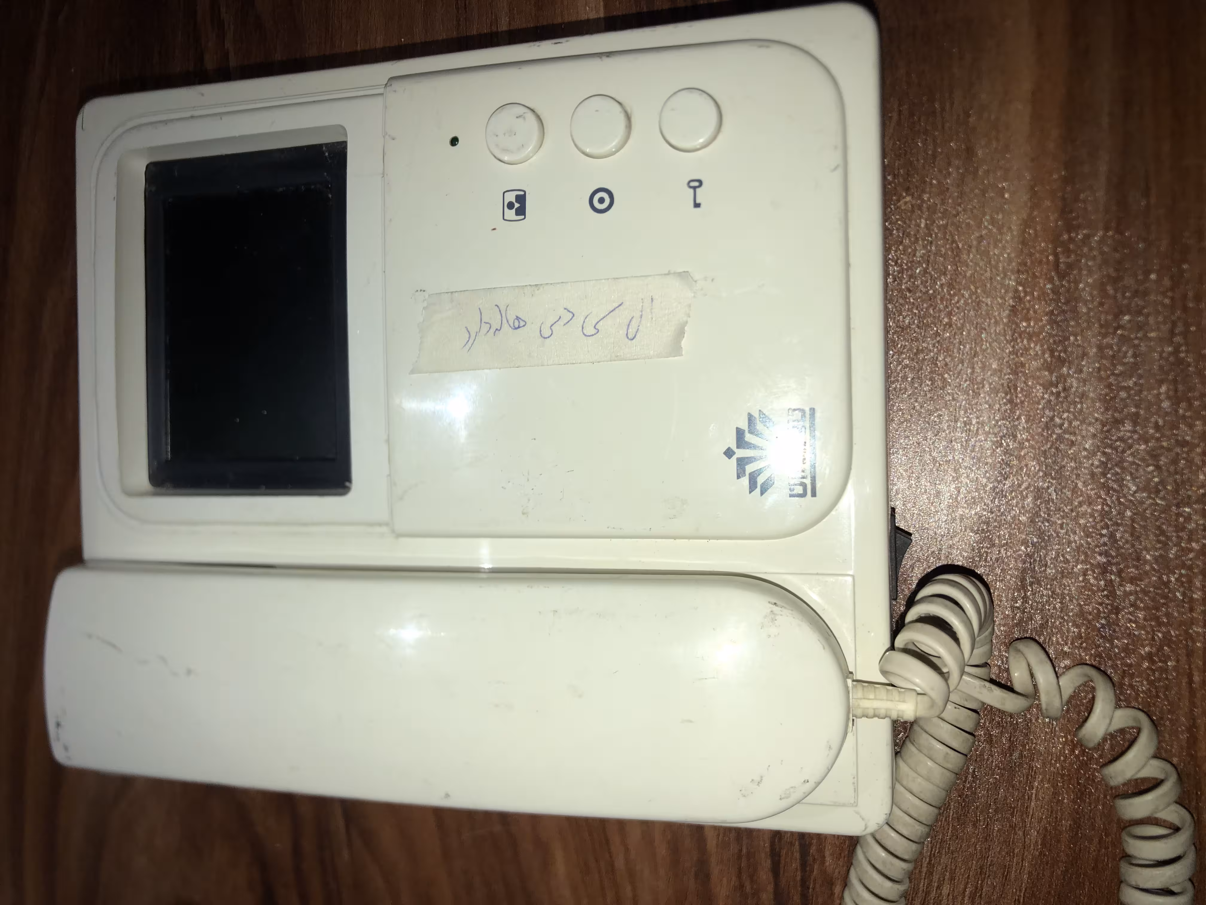 دربازکن آیفون تصویری تایم ایران رنگی(استوک)(ال سی دی هاله دار)