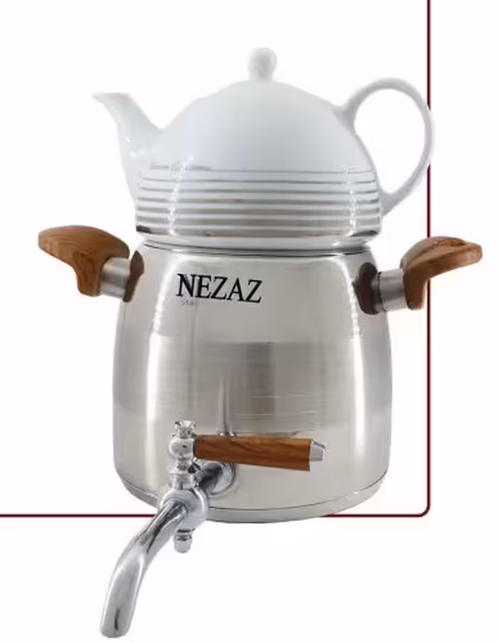 کتری و قوری 3 لیتر برند نزاز NEZAZ مدل 2804