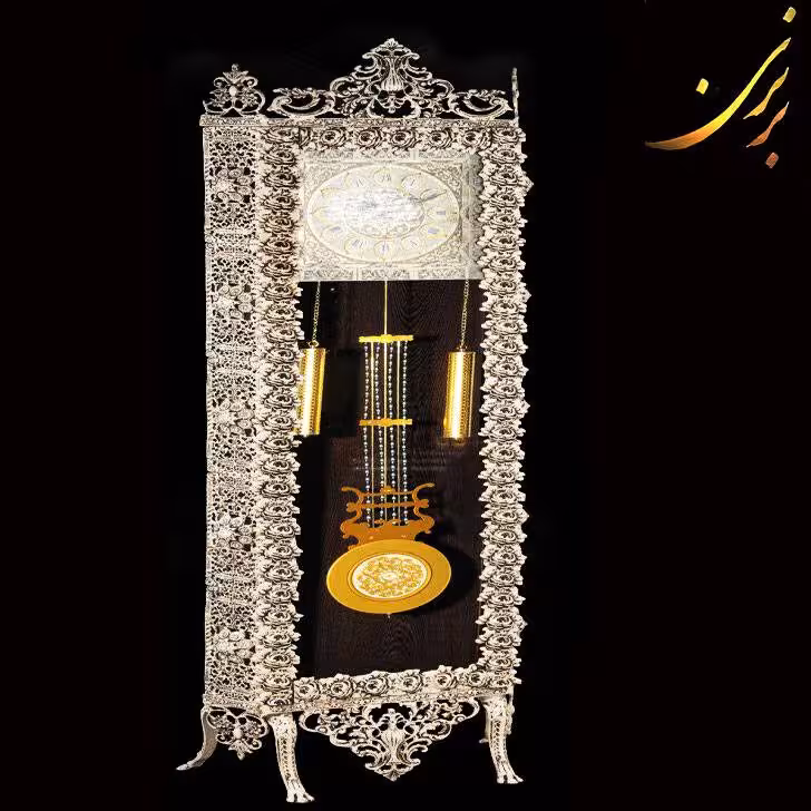 ساعت ایستاده طرح برنزی کد 113