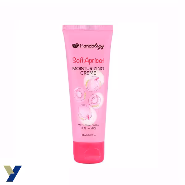 کرم آبرسان دست و صورت هندولوژی مدل SOFT APRICOT حجم 60ML