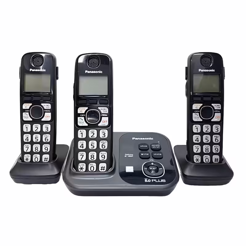 تلفن بی‌سیم پاناسونیک مدل KX-TG4731 سه گوشی