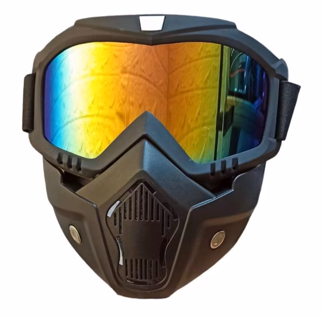 نقاب مخصوص موتور سواری  دوتکیه