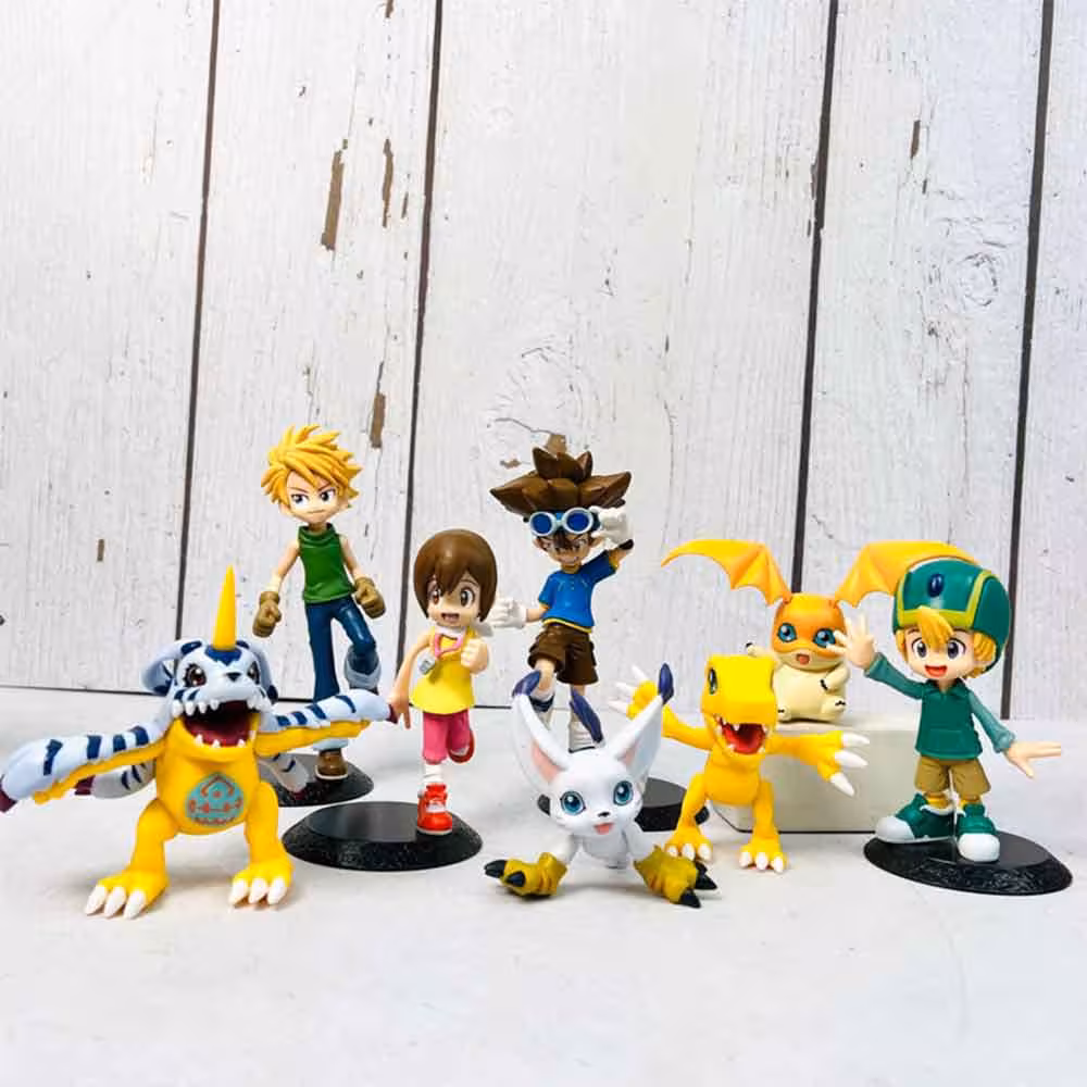 فیگور دیجیمون Digimon مجموعه 8 عددی کد 1720