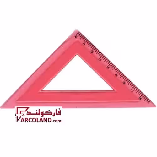 گونیا ژله ای 45 درجه شفاف 10 سانت