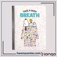 دفتر پلنر اسنوپی طرح TAKE A DEEP برند لانگو