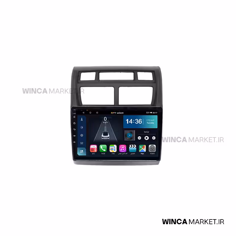 مانیتور اسپورتیج 2008-2010 سری S500 BLU-RAY مدل GM855 برند وینکا WINCA