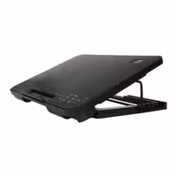 پایه خنک کننده لپ تاپ پی نت مدل P.800 کد p98 با قابلیت تنظیم و پورت usb