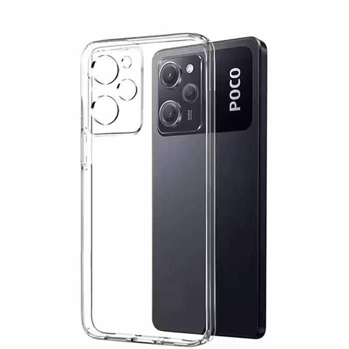 قاب ژله ای بی رنگ شیائومی مدل xiaomi poco X5 pro