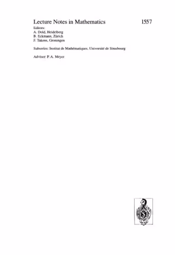خرید و دانلود نسخه کامل کتاب Seminaire De Probabilites XXVII