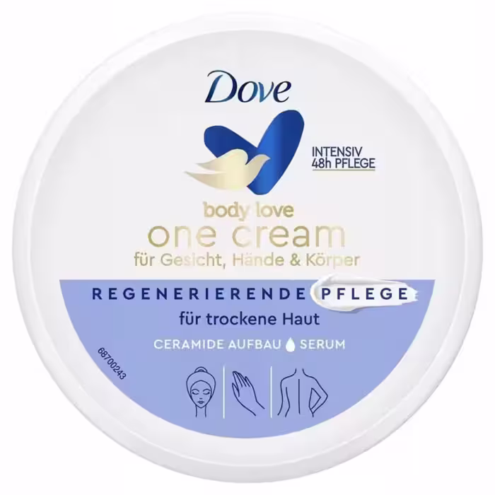 کرم مرطوب کننده 48 ساعته داو مدل Body Love One Cream حجم 250 میل