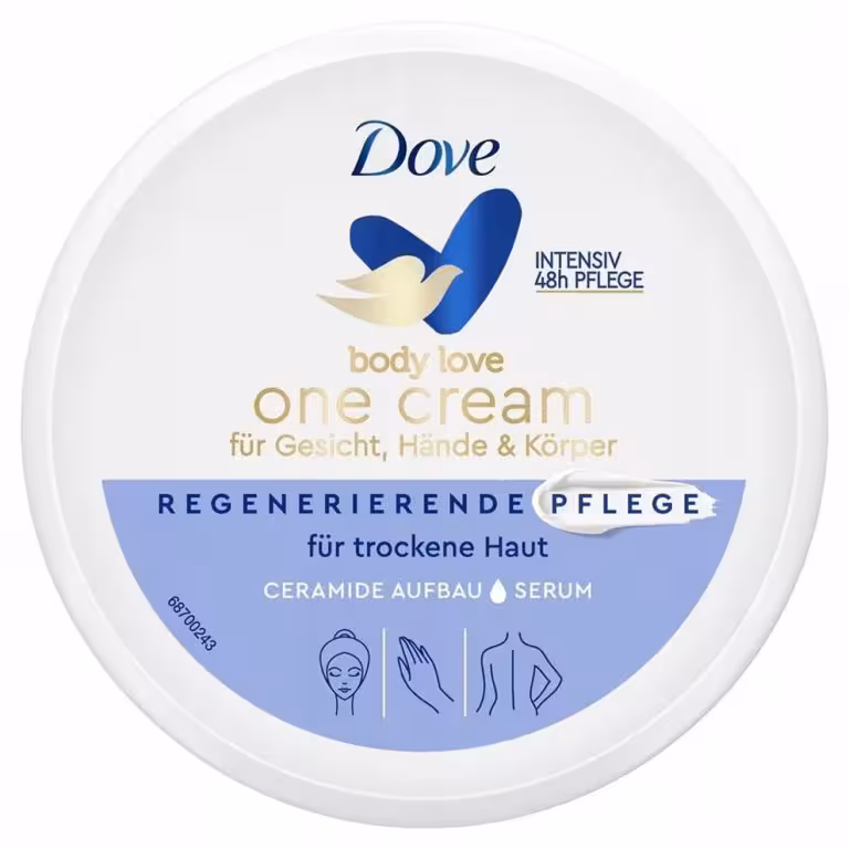 کرم مرطوب کننده 48 ساعته داو مدل Body Love One Cream حجم 250 میل