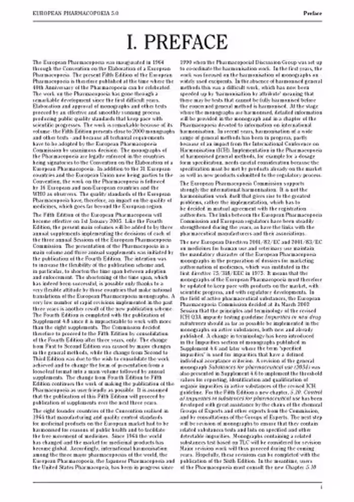 خرید و دانلود نسخه کامل کتاب European Pharmacopoeia 5th Ed., 2005