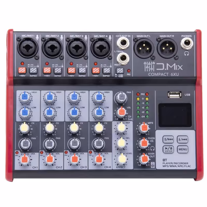 میکسر آنالوگ D.Mix Compact 6XU
