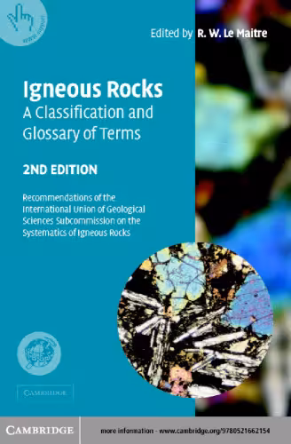 خرید و دانلود نسخه کامل کتاب Igneous Rocks: A Classification and Glossary of Terms: Recommendations of the International Union of Geological Sciences Subcommission on the Systematics of Igneous Rocks