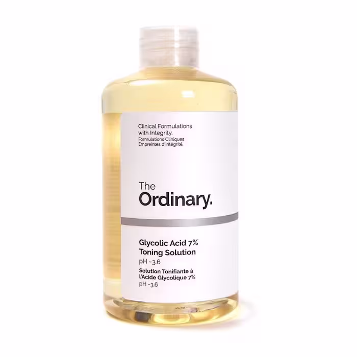 تونر گلیکولیک اسید اوردینری The Ordinary لایه بردار و روشن کننده 240 میل