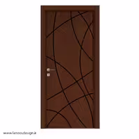 درب پلی‌وود طرح چوب طبیعی کد 4602