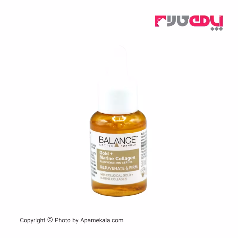 سرم ضد چروک بالانس مدل Gold Marine Collagen حجم 30 میلی لیتر