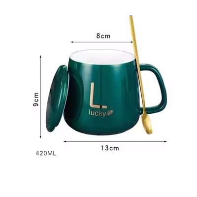 ماگ حرارتی لاکی مدل Temperature Cup به همراه صفحه گرم کن برقی