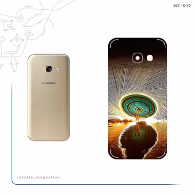 برچسب پوششی ماهوت مدل Night Light Fountain مناسب برای گوشی موبایل سامسونگ Galaxy A3 2017