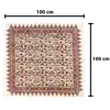 رومیزی قلمکار زابلیان مدل ممتاز طرح پریوش کد MQ100RGB