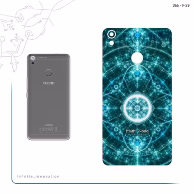 برچسب پوششی ماهوت مدل Mathematical Geometric Shape 4 مناسب برای گوشی موبایل تکنو Camon CX Air