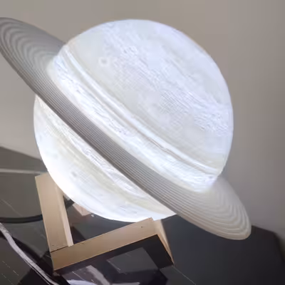 آباژور رومیزی مدل سیاره زحل M6