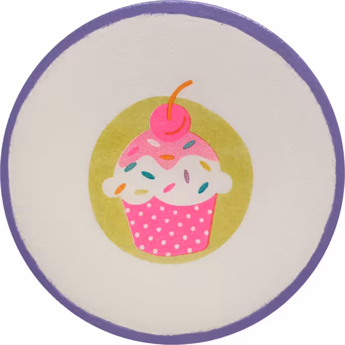 بشقاب دیوارکوب سفالی مدل تولد کد 1 مجموعه 4 عددی