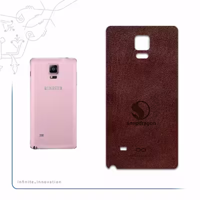 برچسب پوششی ماهوت مدل NL-SNPDRGN مناسب برای گوشی موبایل سامسونگ Galaxy Note 4