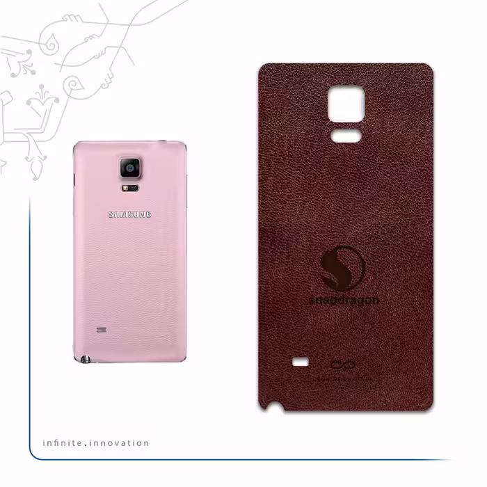 برچسب پوششی ماهوت مدل NL-SNPDRGN مناسب برای گوشی موبایل سامسونگ Galaxy Note 4