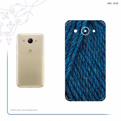 برچسب پوششی ماهوت مدل Fabric Texture 1 مناسب برای گوشی موبایل هوآوی Y3 2017