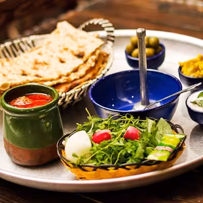 ظرف دیزی سفالی مدل یک نفره بسته دو عددی