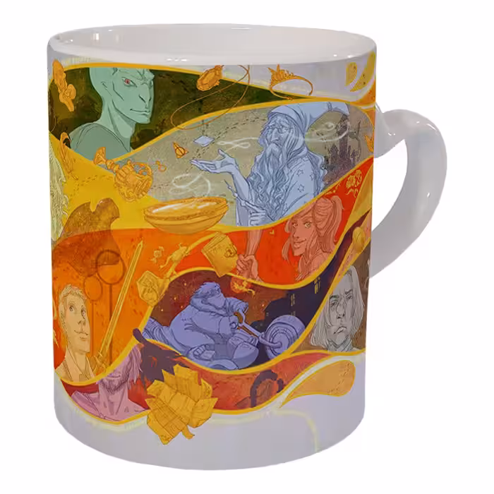 ماگ مدل دسته قلبی طرح هری پاتر کد 57