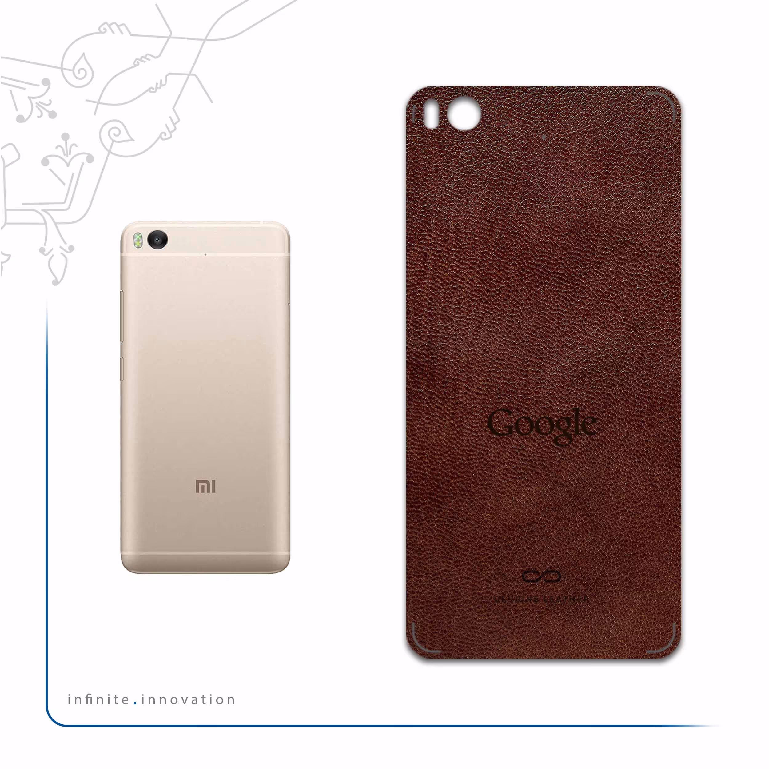 برچسب پوششی ماهوت مدل NL-GGL مناسب برای گوشی موبایل شیائومی Mi 5s