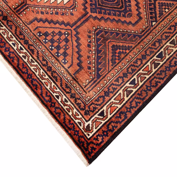 فرش دستبافت شش و نیم متری مدل لری اولاد کد 482363