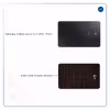 برچسب پوششی ماهوت مدل Dark-Gold-Stripes-Wood مناسب برای تبلت سامسونگ Galaxy Tab A 10.1 2016 T580