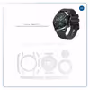برچسب ماهوت طرح Matte-White مناسب برای ساعت هوشمند هوآوی Watch GT2
