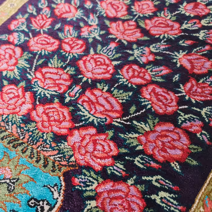 فرش دستبافت نیم متری کد 753